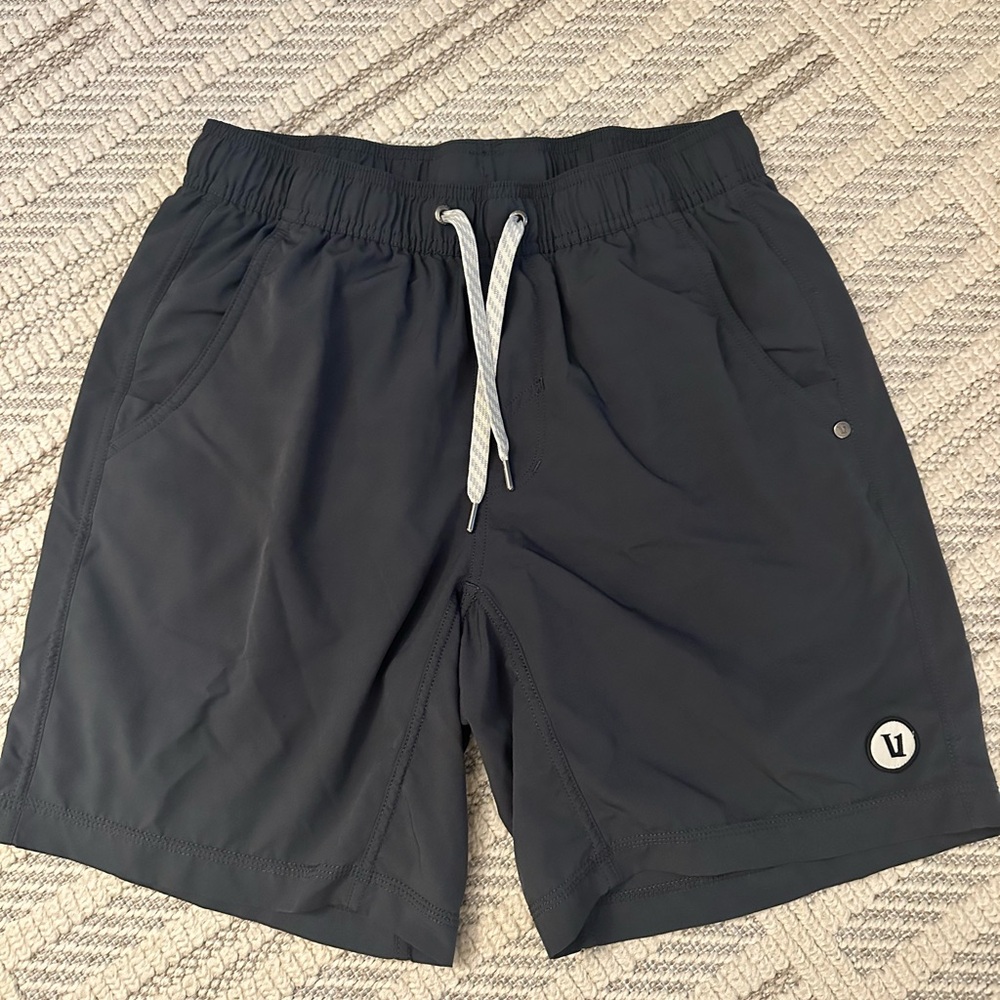 Vuori Men's Athletic Shorts - Dark Gray